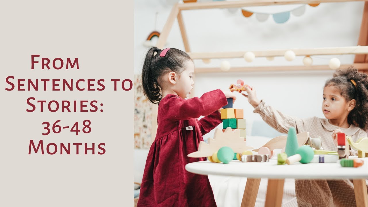 From Sentences to Stories: Building Oral Language & Early Literacy Skills 36-48 Months.