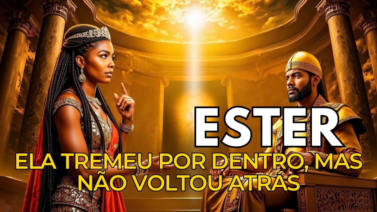 👑 ESTER: Quando Tudo Dentro Dela Queria DESISTIR | História Bíblica que TRANSFORMA