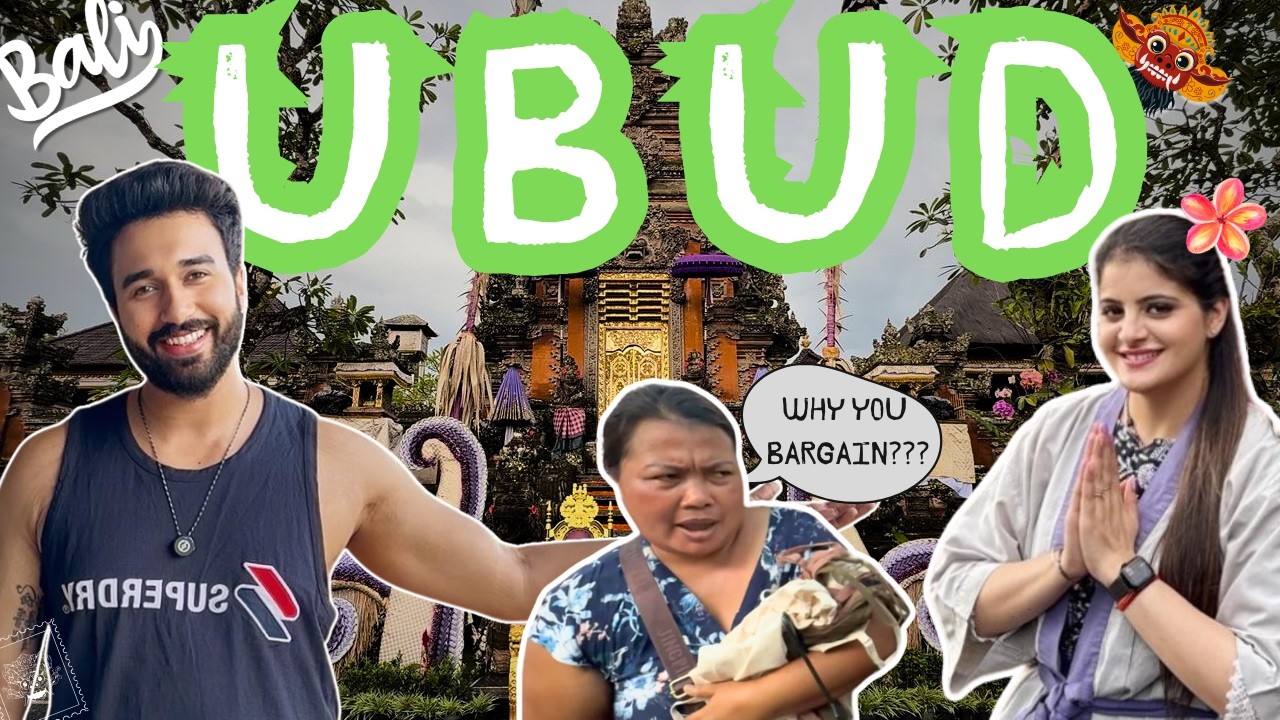 Exploring Central Ubud | Market, Palace & Saraswati Temple