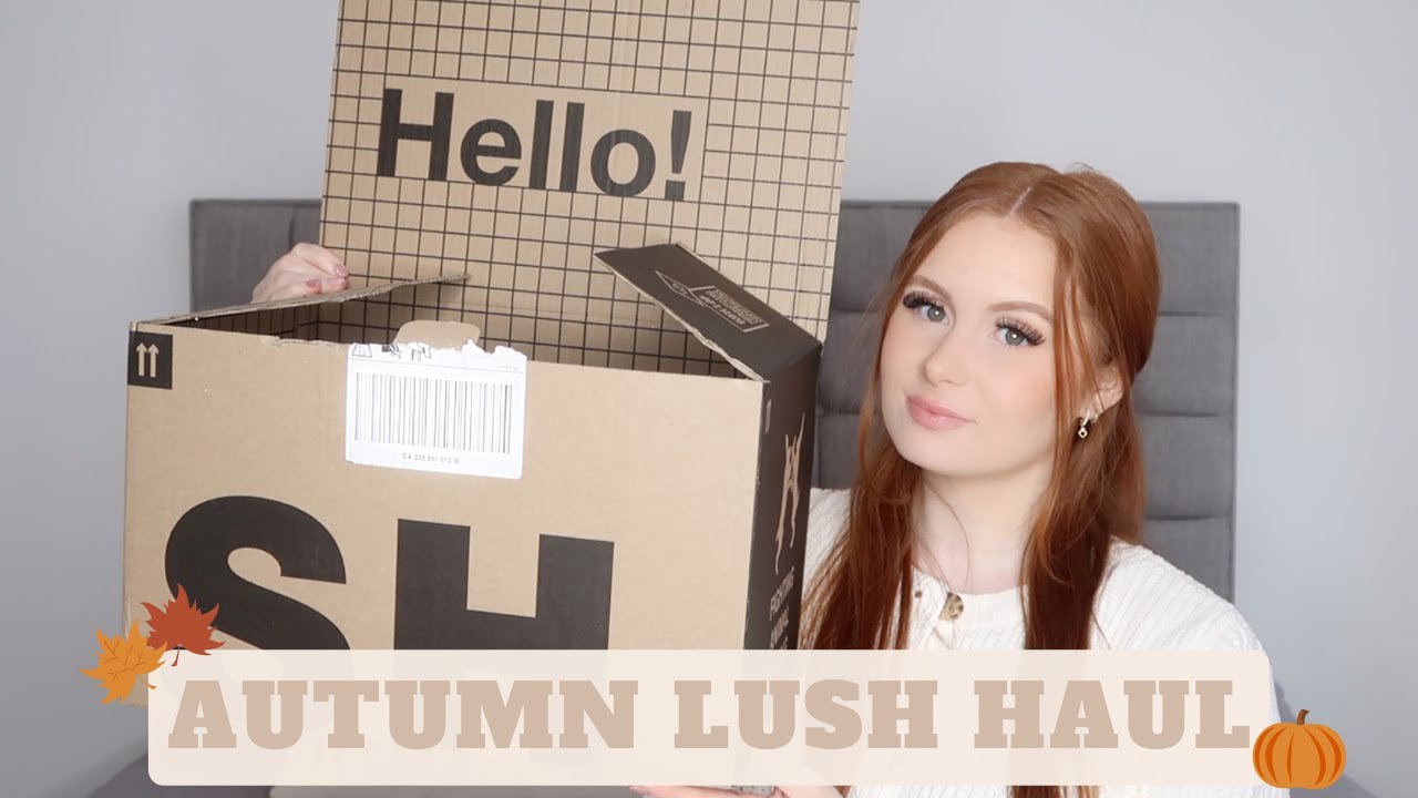 AUTUMN LUSH HAUL 2022 | lush halloween collection