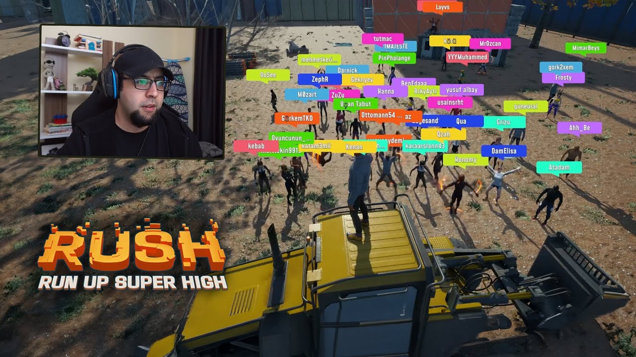 En Yükseğe Kim Tırmanacak? İzleyicilerimizle Kapışıyoruz - RUSH: RUN UP SUPER HIGH