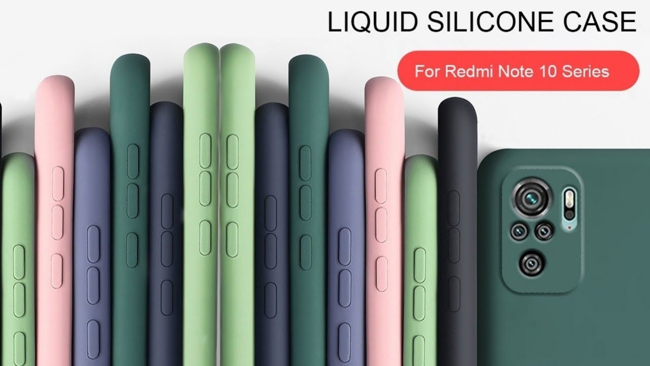 Liquid Silicone Case For Redmi note 10 Pro unboxing and review
