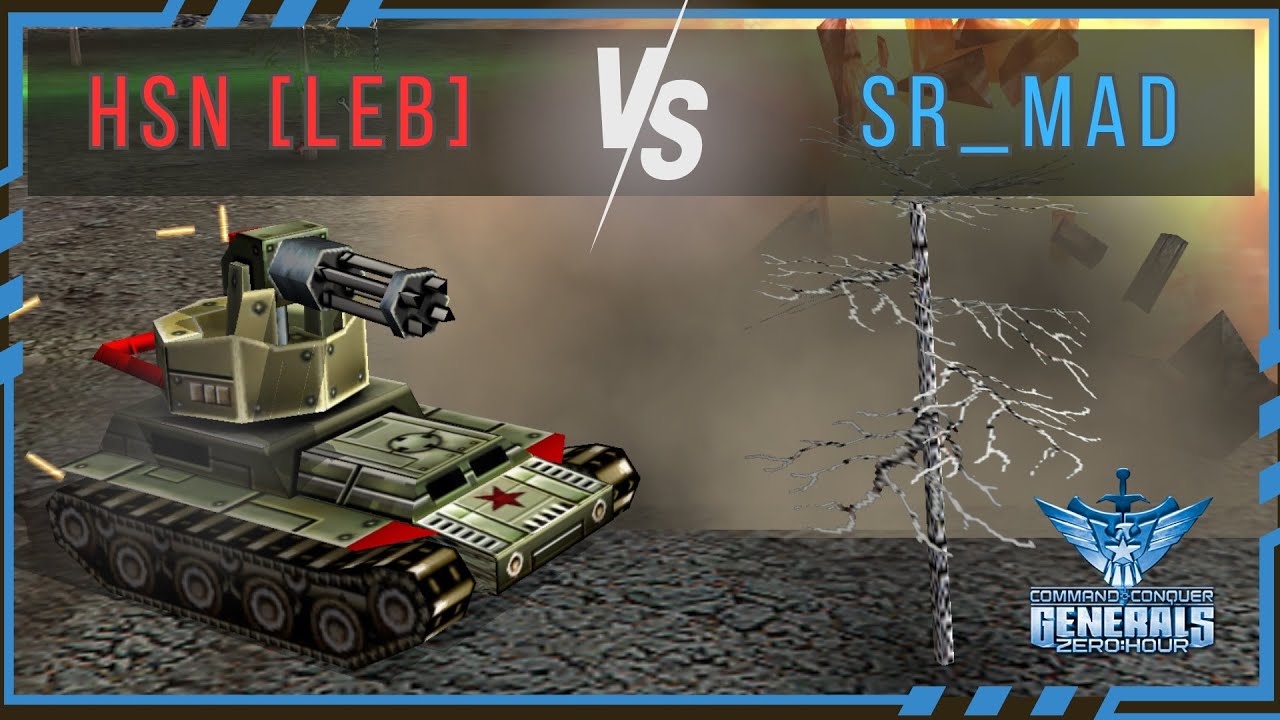 hsn[Leb] vs SR_MaD - Pro Online Matches [C&C Generals Zero Hour]