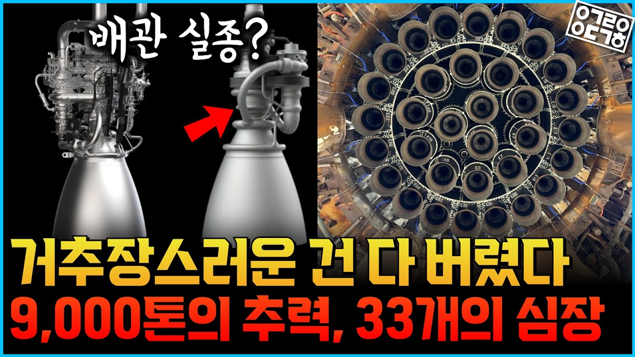 불가능한 디자인을 가능하게 하다! SpaceX의 랩터3 엔진! 전례없었던 로켓 엔진의 혁명!! [항성의 우주속으로]