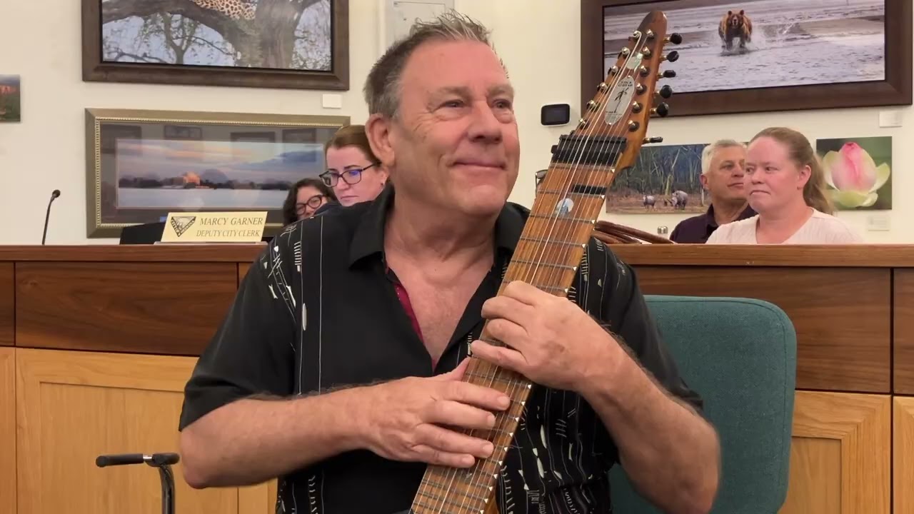 Chapman Stick® at Sedona City Council- Sept. 9, 2025