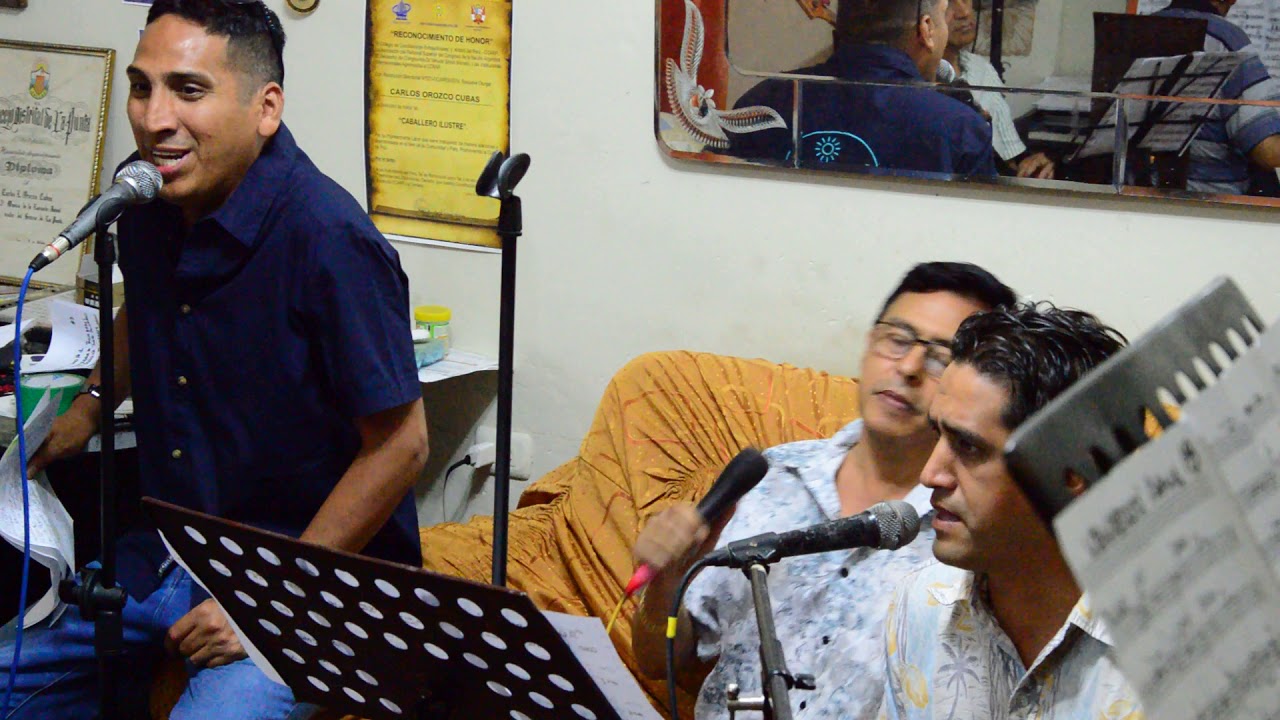 ORQUESTA LA FRAGUA DE SURQUILLO....  ENSAYO VENDE AGUA