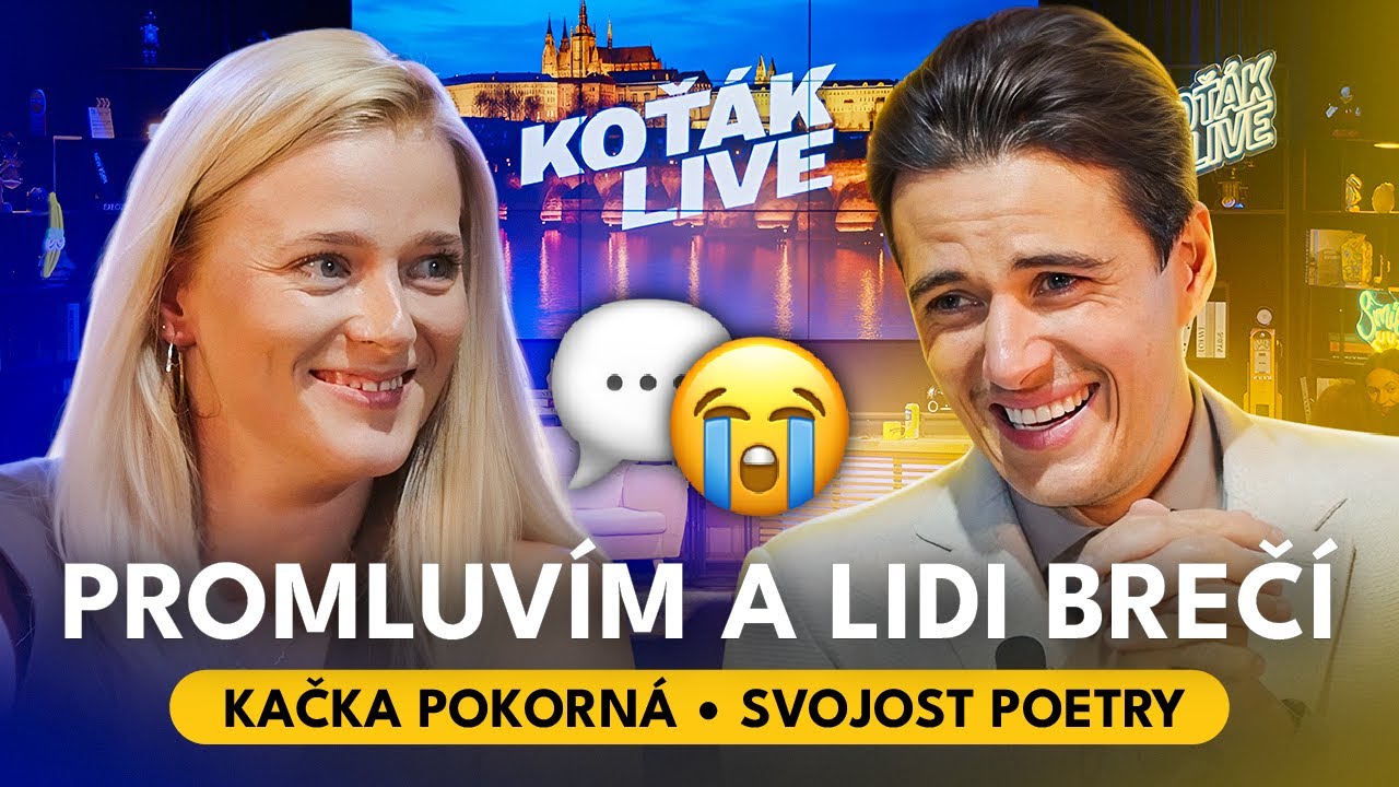 Svojost: Lidi se chodí vybrečet na moje vystoupení | KOŤÁK LIVE