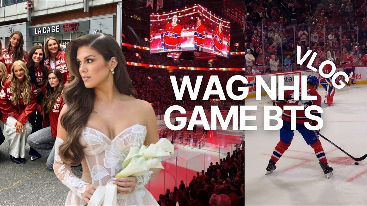 Inside an NHL Game Day as a WAG (Habs VLOG)