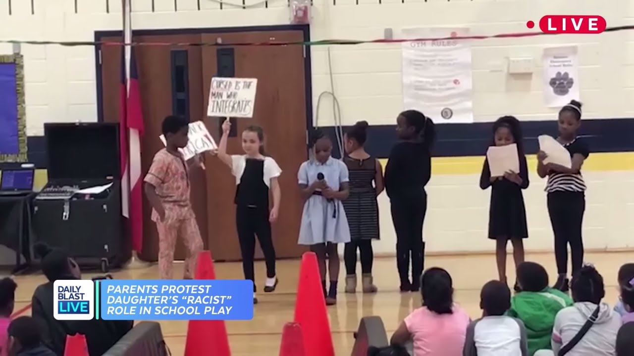 Parents Protest Daughter's Racist Role In School Play