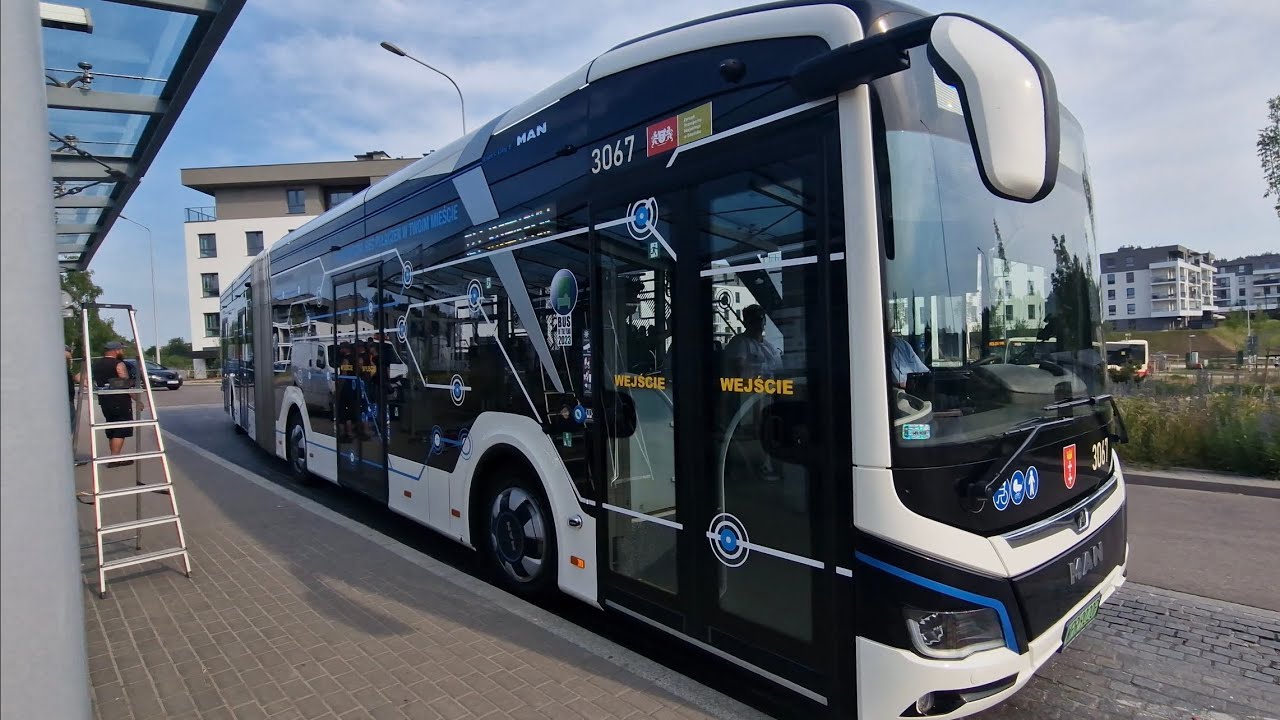 Autobus elektryczny MAN Lion`s City 18 E 🚌 Wkrótce w gdańskich barwach GAIT
