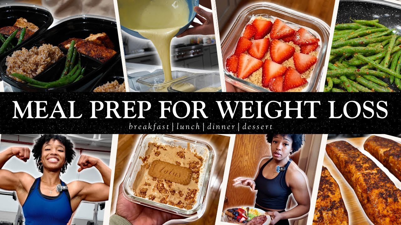 MEAL PREP FOR WEIGHT LOSS | Simple Meal Prep Recipe, High Protein To Lose Fat and Build Muscle !!!!!