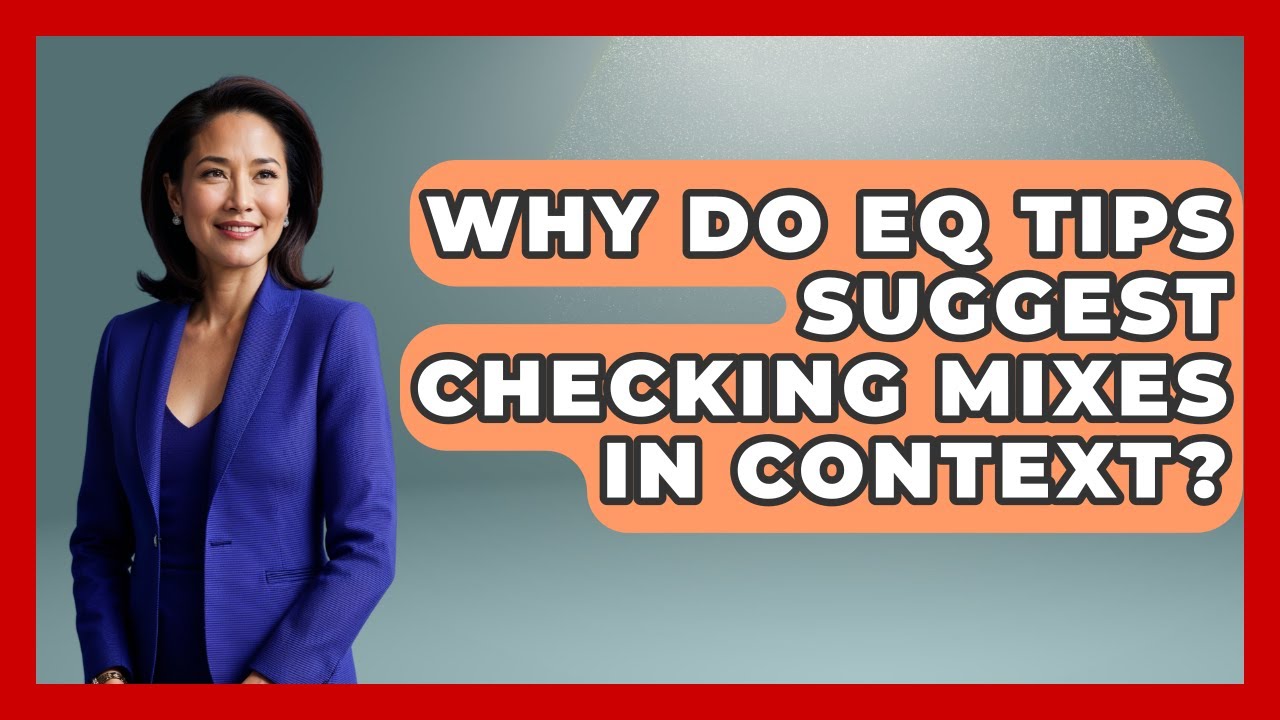 Why Do EQ Tips Suggest Checking Mixes in Context? | Music Producer Mastery News