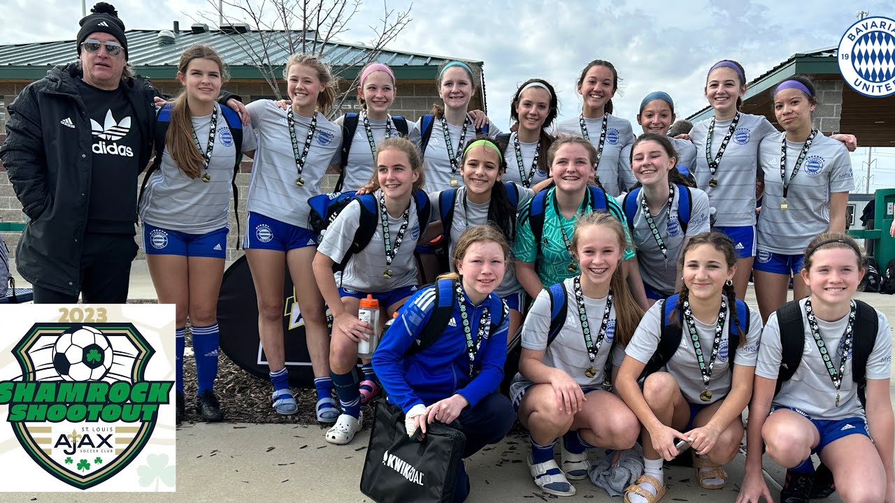 u14 girls Bavarian United Soccer Club : 2023 Shamrock Shootout Championship game recap 03.05.2023