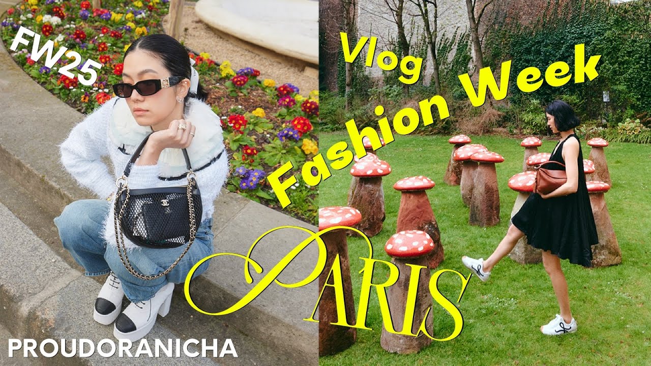Paris Fashion Week Vlog FW25 มาาละะะะ