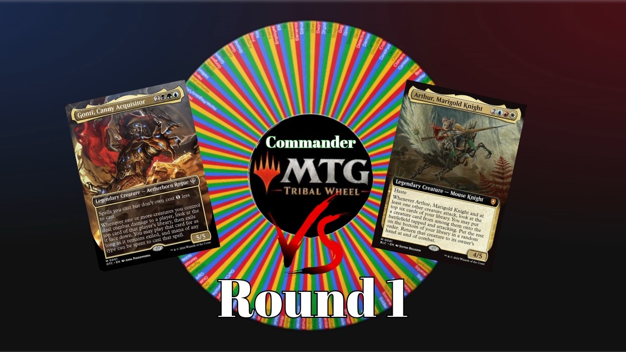 Aetherborn Vs. Mouse | Commander Tribal Wheel 1 | Magic: The Gathering Gameplay