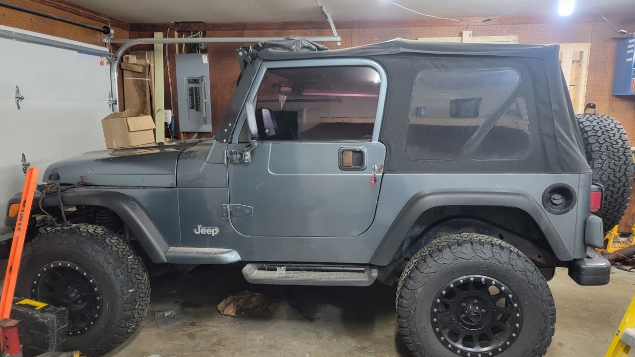 98 tj wrangler ls swap!