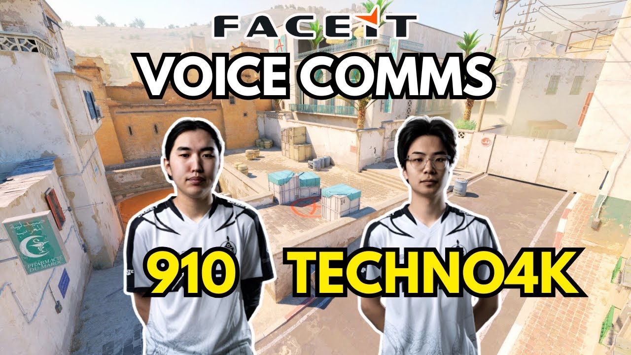 910 POV с Techno4K + ГОЛОСОВАЯ КОММУНИКАЦИЯ (30.07.12) CS2 FACEIT NA &mdash; 30 мая 2025 г.