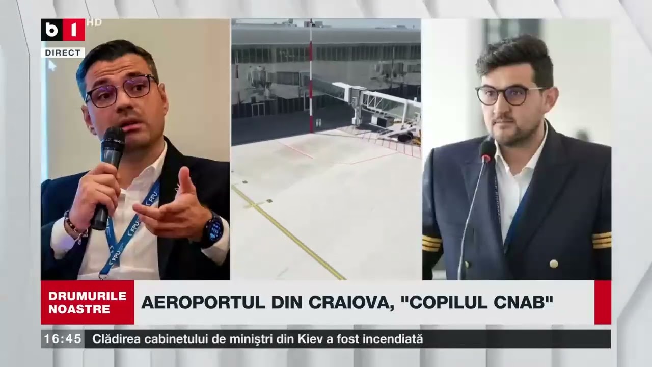 Aeroportul International Craiova, noul terminal aproape de finalizare. Platforma este funcțională