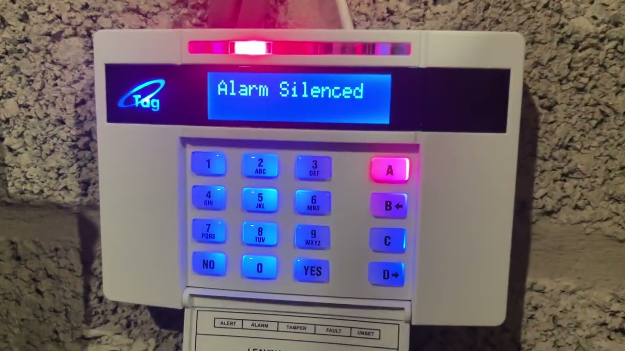 Garage Intruder Alarm Test 1