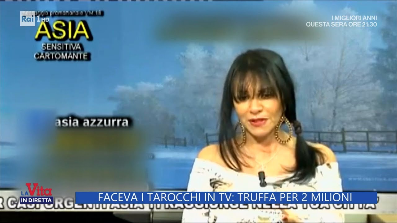 Faceva i tarocchi in tv: truffa per 2 milioni - La Vita in diretta - 28/04/2023