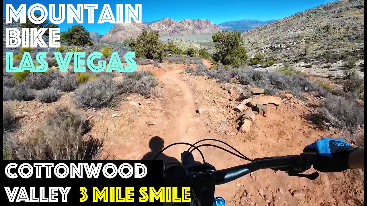 3 Mile Smile Trail is PURE Bliss! Longest flowing downhill! Las Vegas Mountain Biking is Fun & Epic
