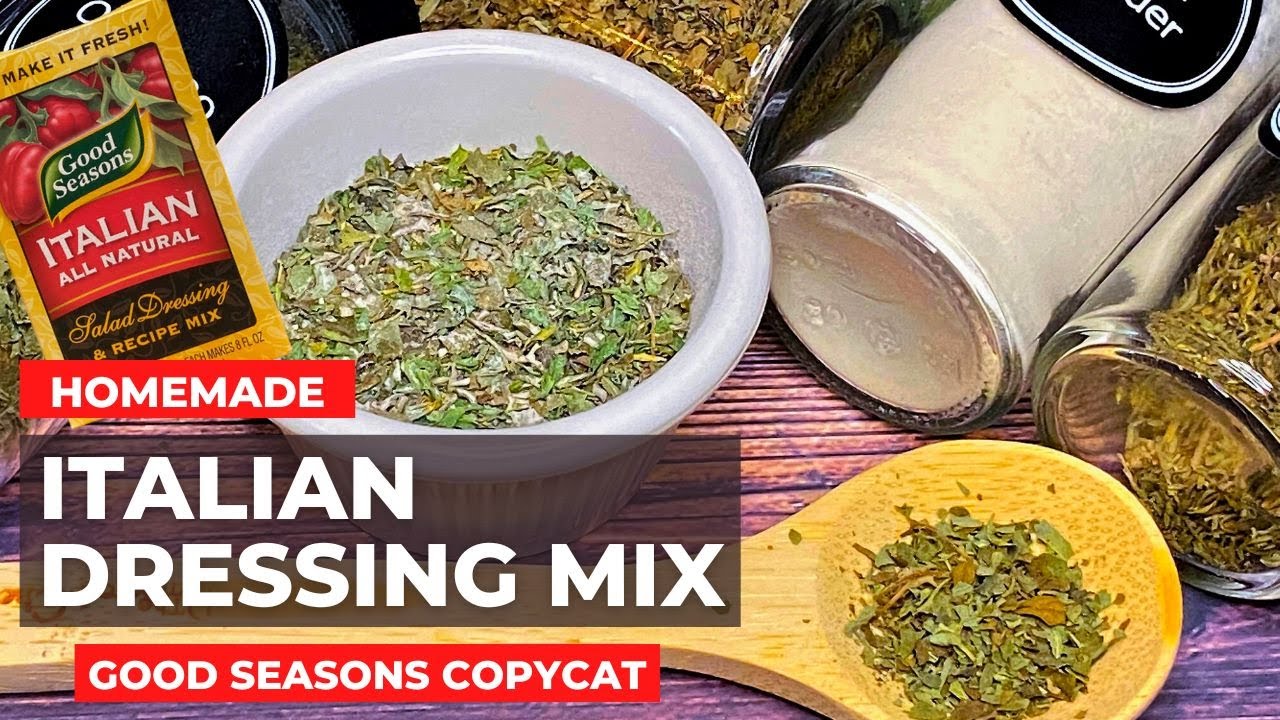 HOMEMADE ITALIAN DRESSING MIX | Good Seasons Italian Dressing Mix Copycat