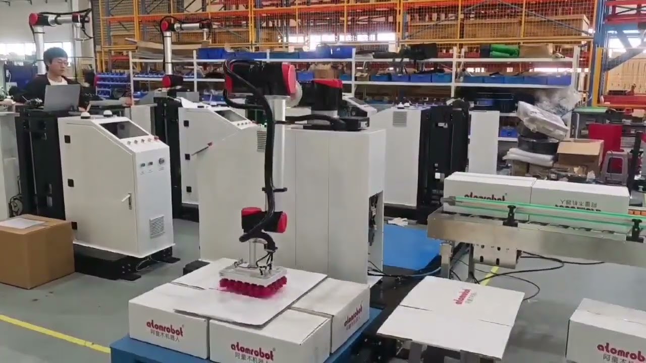 Demonstrating human-robot collaboration without fences--www.atomrobot.ai