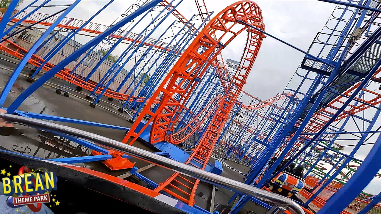 Bulldog Coaster | Brean Theme Park 🇬🇧 | 4K Onride POV