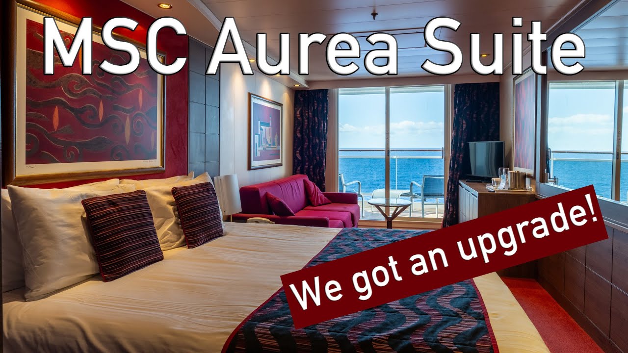 The biggest cabin on MSC Poesia | MSC Aurea Spa