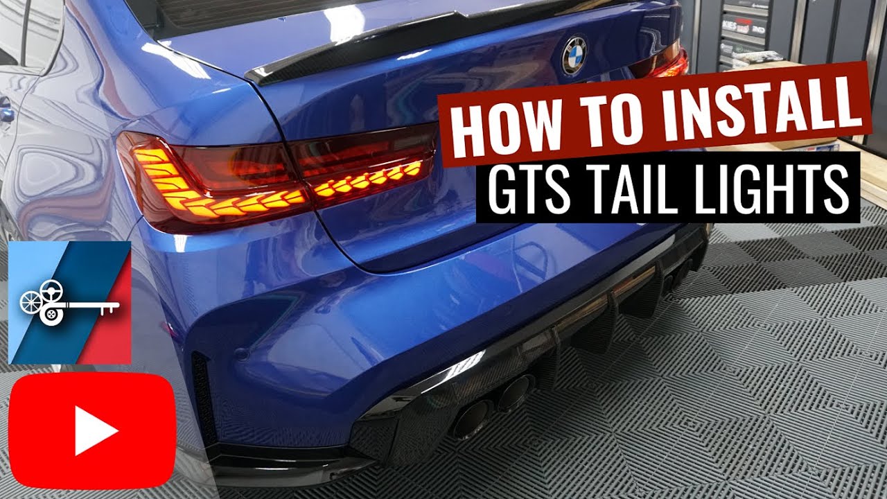 GTS Tail Lights Install | BMW G80 M3