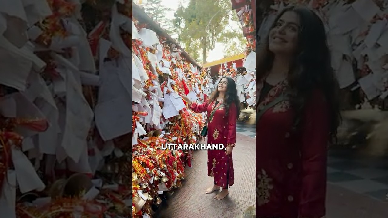 Inside the Bells & Letters Temple In Uttarakhand