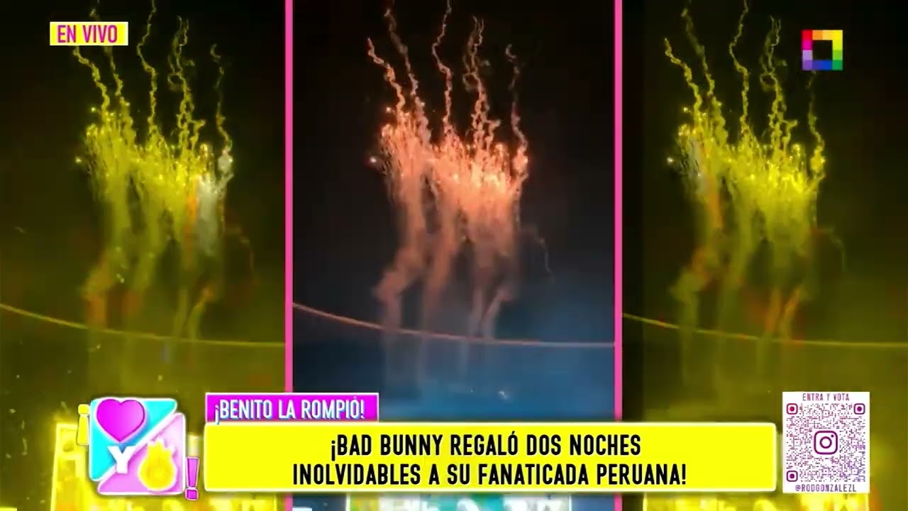 Amor y Fuego - ENE 19 - ¡BAD BUNNY REGALÓ DOS NOCHES INOLVIDABLES A SU FANATICADA PERUANA! | Willax
