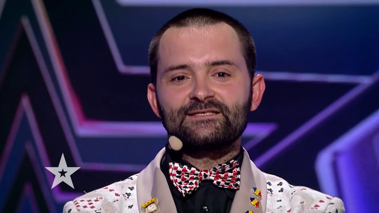 Românii au talent 2021: Magitot a oferit un moment spectaculos de umor îmbinat cu magie