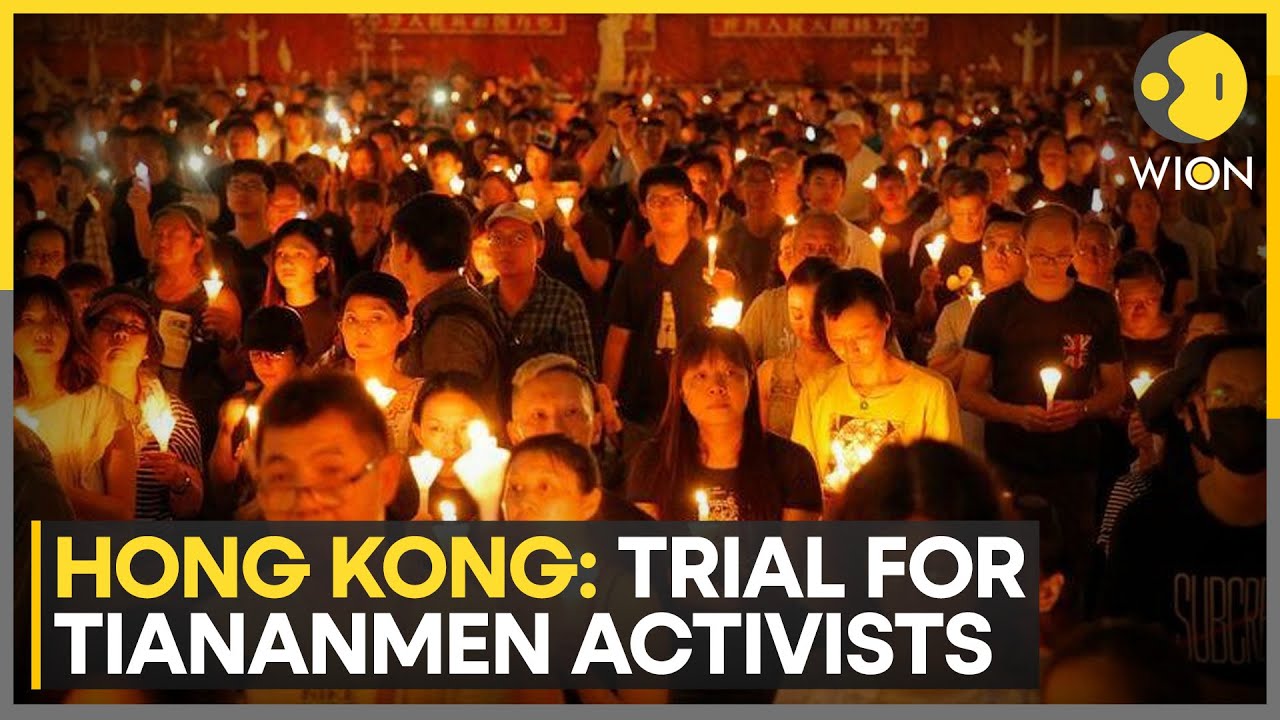 Hong Kong: National Security Trial of Activists who Held Tiananmen Vigil | World News