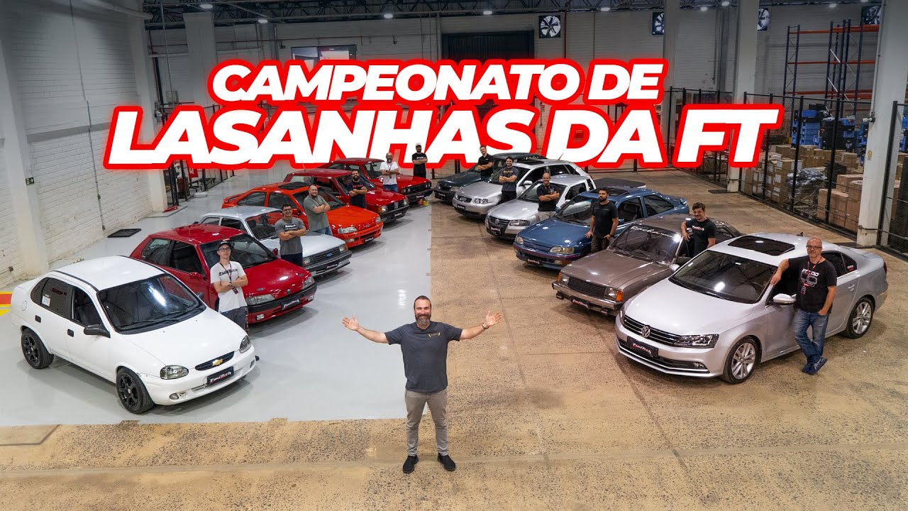 Avaliei 12 projetos dos funcionários da FuelTech pra escolher a melhor e pior lasanha!