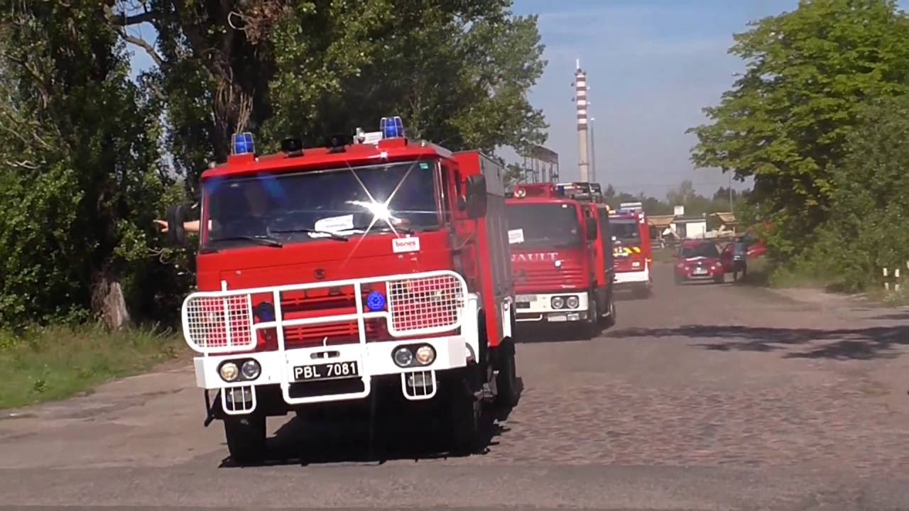 Alarmowo jednostki JRG i OSP na ćwiczenia 