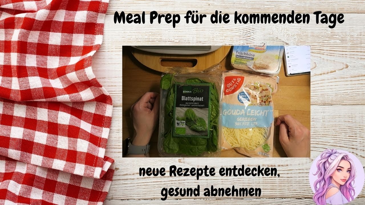 Meal Prep für die kommenden Tage – neue Rezepte entdecken & gesund abnehmen 🍽️✨