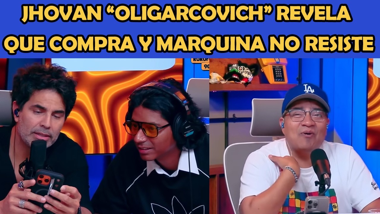 JHOVAN REVELA SU MERCADO FAVORITO Y LO QUE COMPRA, MARQUINA ESTALLA DE RISA | GUAPOTES
