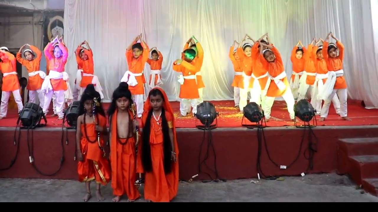 सारथी विद्यालय प्रभू श्रीराम संमेलन २०२४ भारत का बच्चा बच्चा ( बालवाडी )