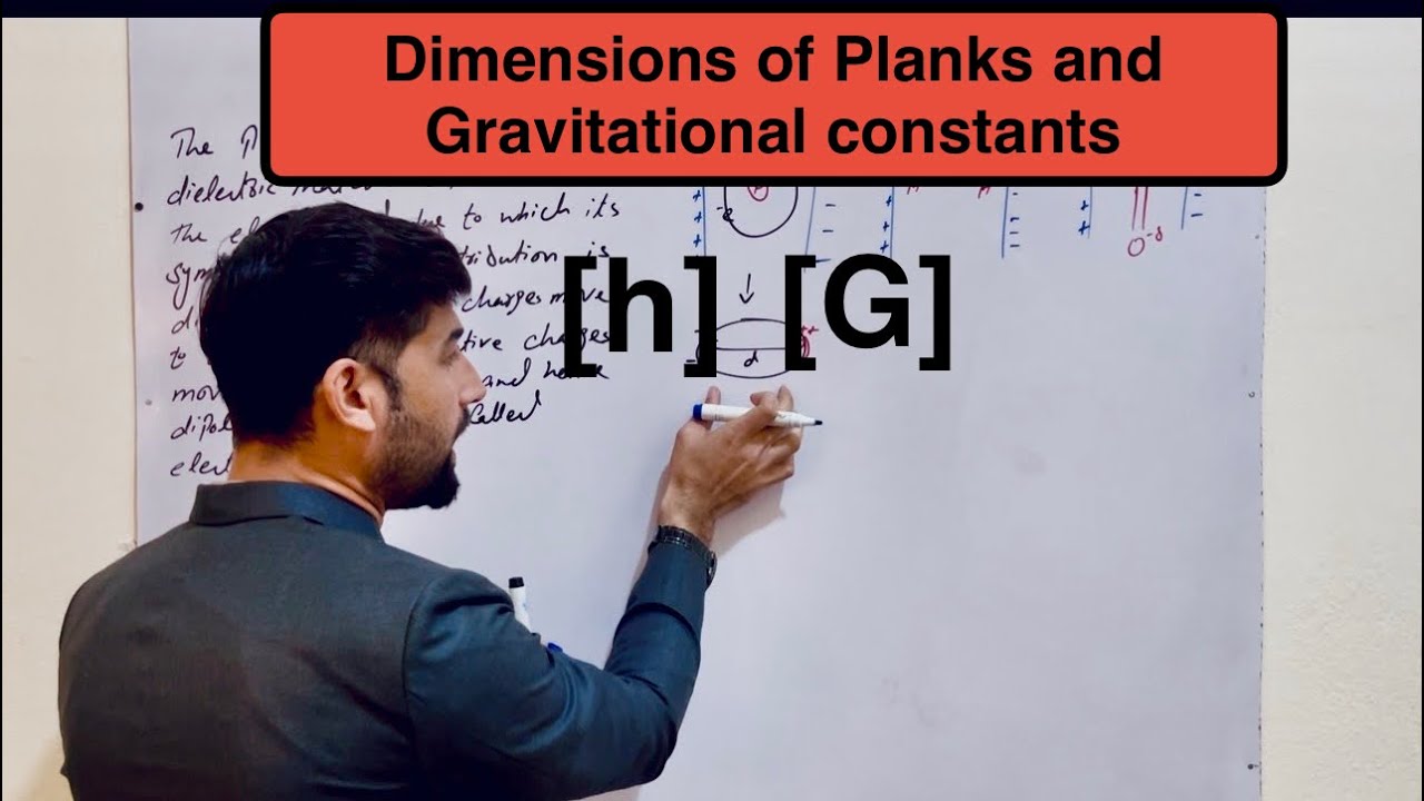 Part 2, Dimensions of two imp physical quantities
