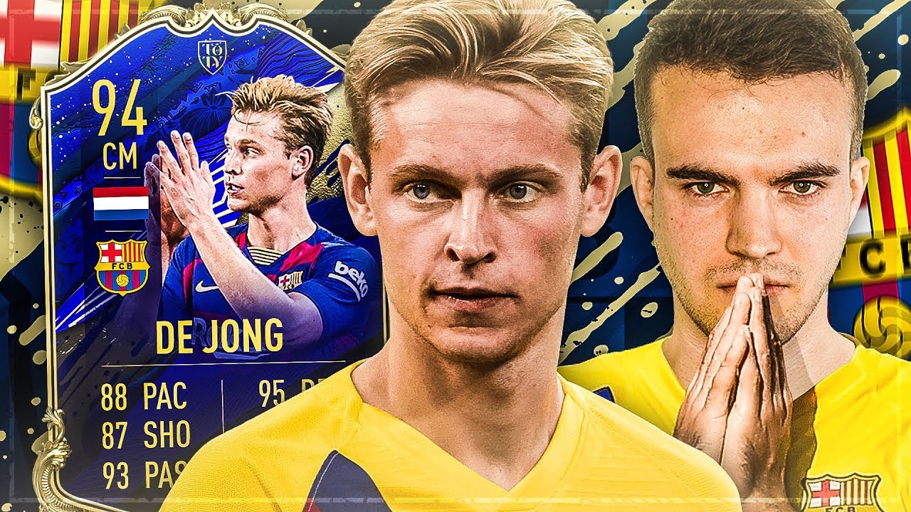 FIFA 20: TOTY Frenkie DE JONG Squad Builder Battle! 😍🔥