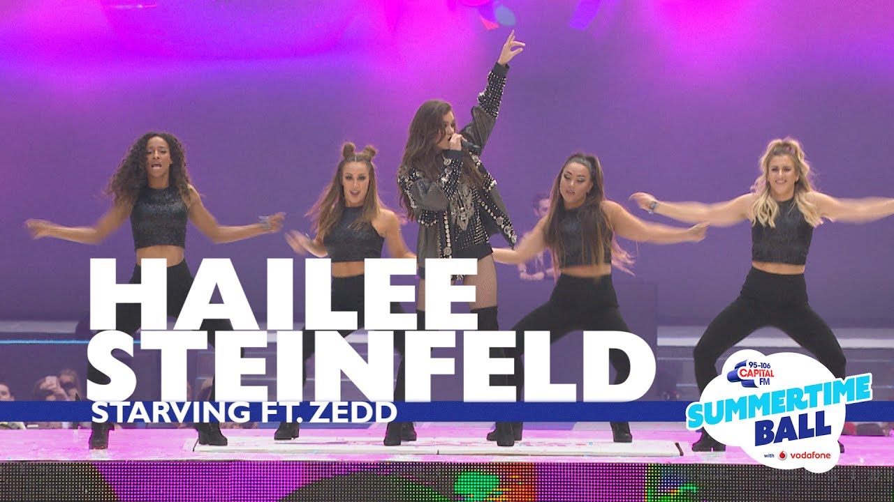 Hailee Steinfeld 'Starving' ft. Zedd (Live At Capital's Summertime Ball 2017)