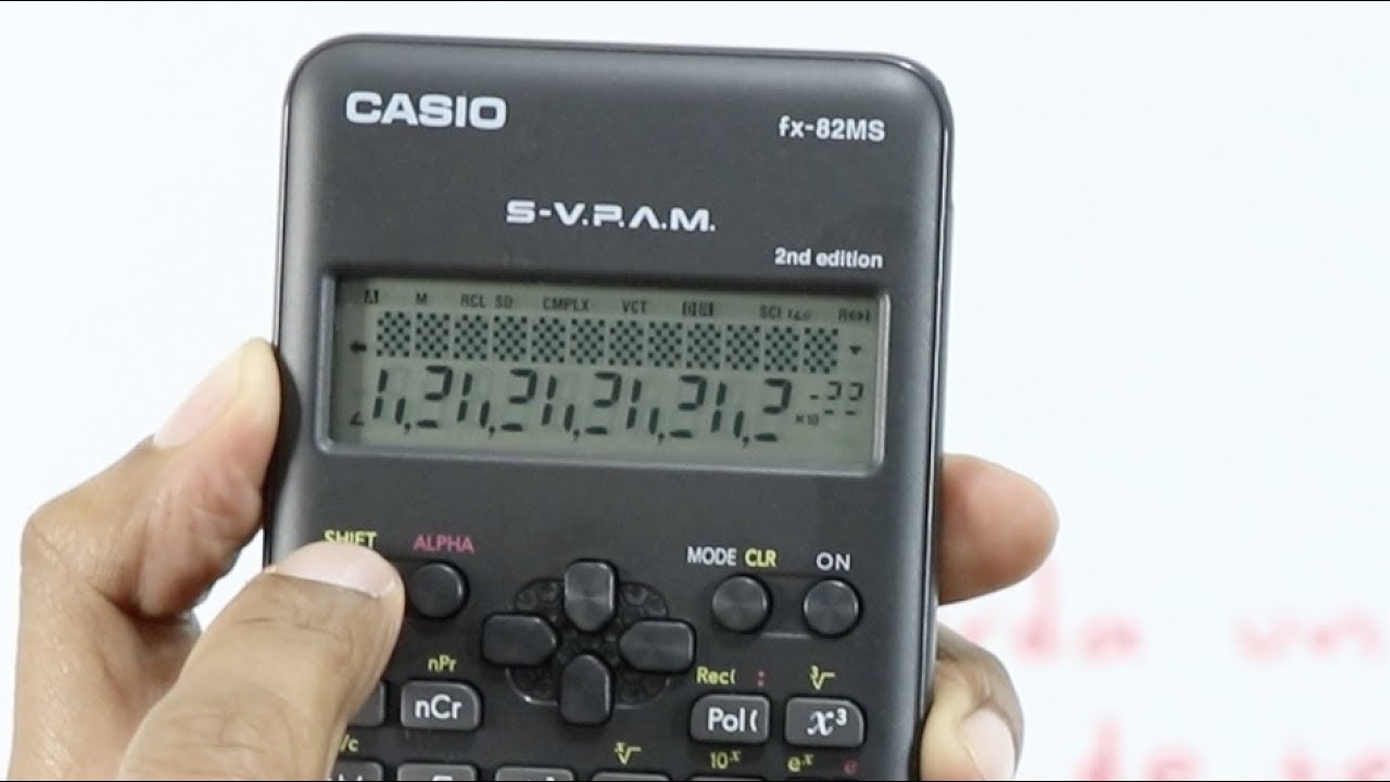 TRUCO para GUARDAR NÚMEROS TELEFÓNICOS en tu calculadora