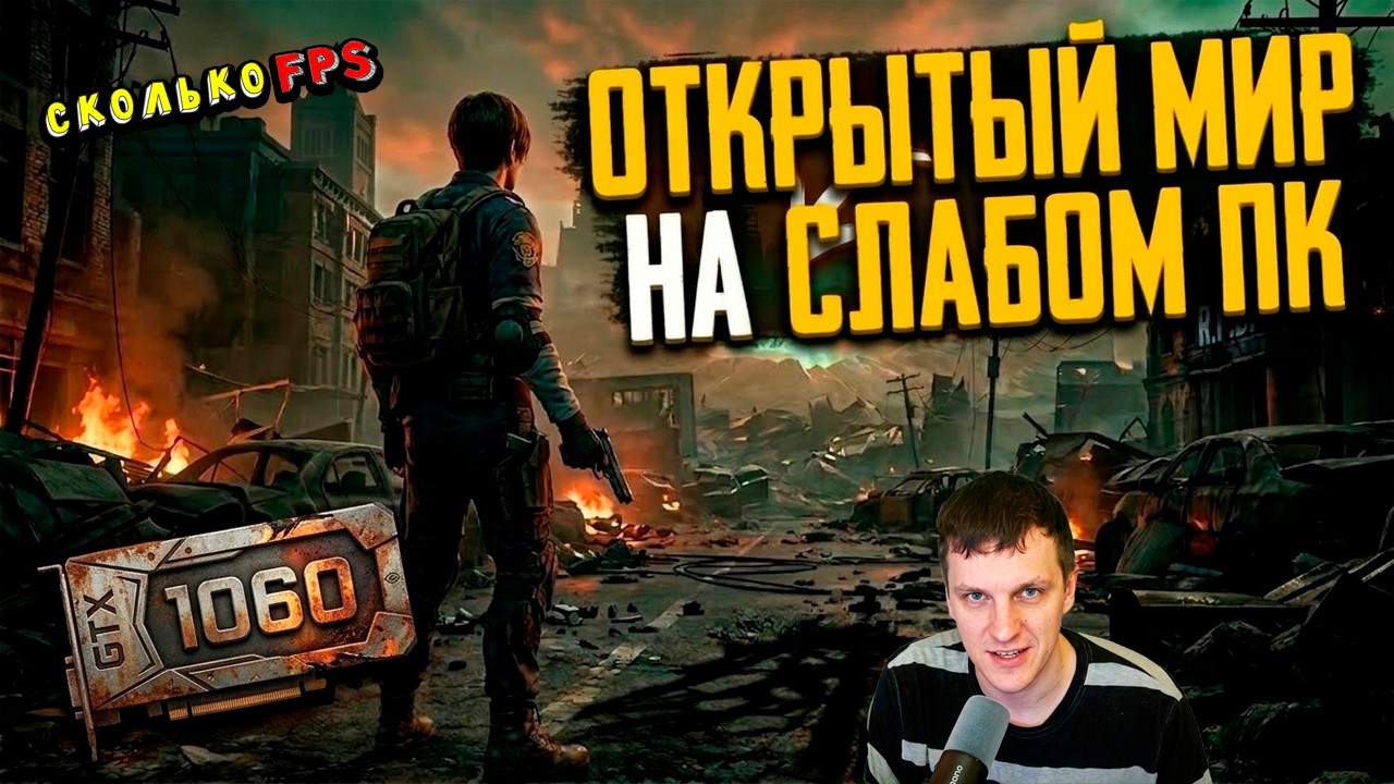 GTX 1060 в открытом мире Resident Evil Requiem!