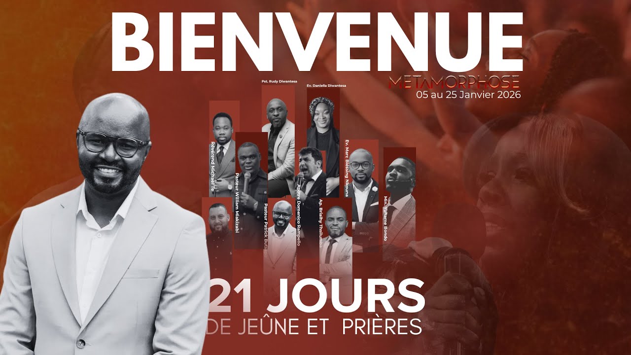 METAMORPHOSE JOUR 16 I Pasteur Patrick BUTSAPU I EGLISE GRC