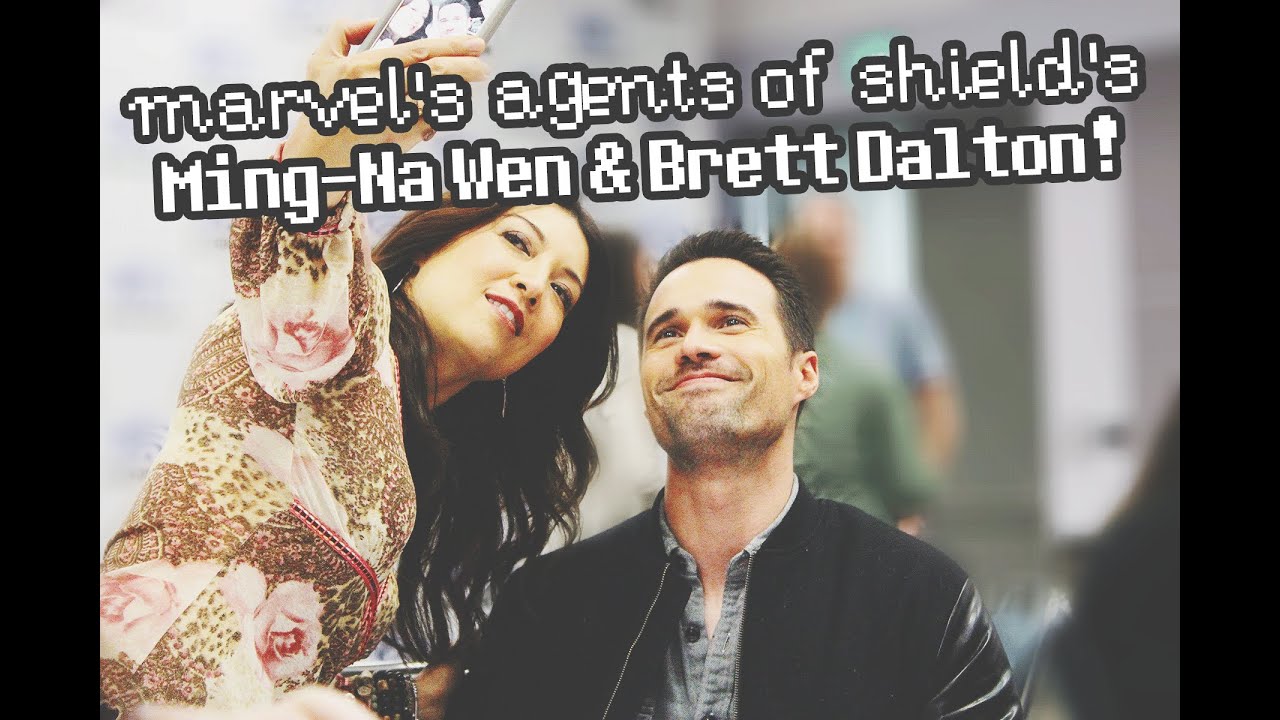 Ming-Na Wen & Brett Dalton Marvel's Agents of SHIELD at Wondercon 2016!
