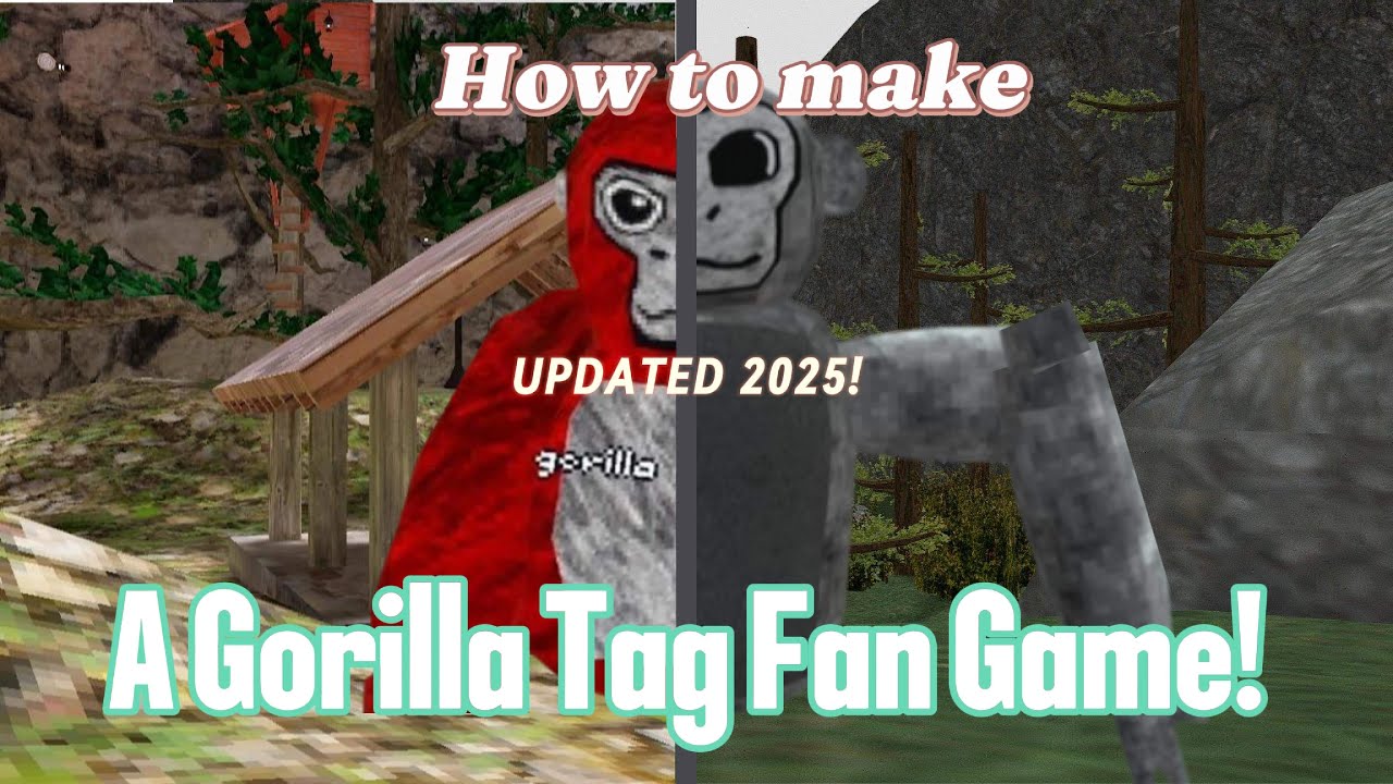 Как создать фанатскую игру Gorilla Tag! (Обновлено в 2026 году)