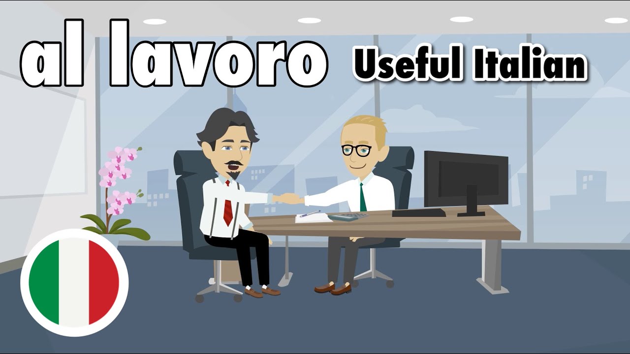 Learn Useful Italian: La mia vita quotidiana al lavoro - мои рабочие будни