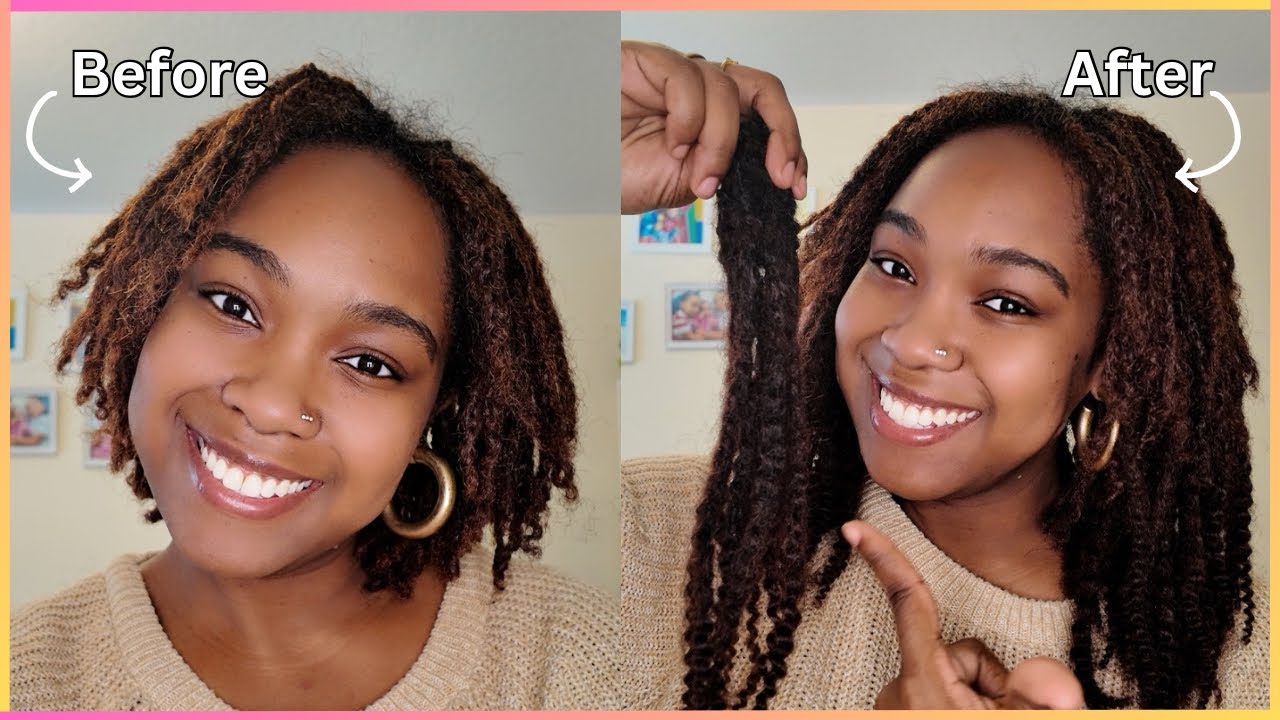 Loc Clip Ins By Curls Queen | Extend Your Locs And Get More Volume Instantly | 