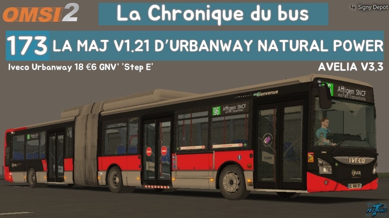 173: LA MAJ V1.21 D'URBANWAY NATURAL POWER ! | OMSI 2